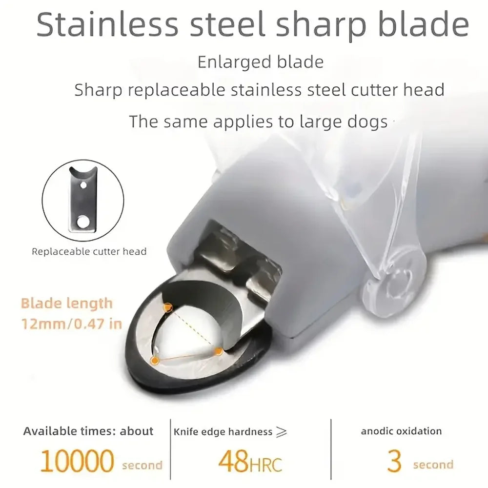 GoodBoy SafeTrim LED – 5× Magnifying Nail Clipper for Cats & Dogs
